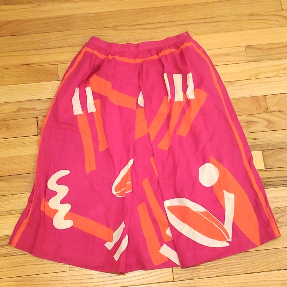 Vintage Liz Claiborne Linen Blend Skirt